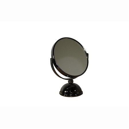 Ore Furniture 8.5 in. Black Chrome X5 Magnify Mirror MGK804-5
